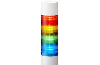 Patlite Visual Signaling Devices LR7-402WJBW-RYGB - 70 UL CE IP65 DC 24V, Direct (LR7-402WJBW-RYGB)