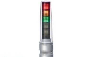 Patlite Visual Signaling Devices LS7-302SBWC-RYGNN+FB207 - Continuous light, direct mount (LS7-302SBWC-RYGNN+FB207)