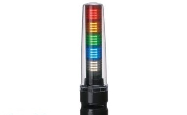 Patlite Visual Signaling Devices LS7-502DFBWH-RYGBC+FB207 - Continuous light, direct mount (LS7-502DFBWH-RYGBC+FB207)