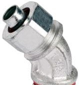 Steel City LT4400-SC - Liquidtight Conduit Fitting, 45 Degree Bend (LT4400-SC)