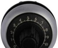 Cutler Hammer M22-R10K - Eaton M22 Potentiometer, 22.5 mm, Knob, Bezel (M22-R10K)