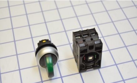 Cutler Hammer M22-WLK3-G-K11-230G - Selector Switch, 3-Pos (M22-WLK3-G-K11-230G)
