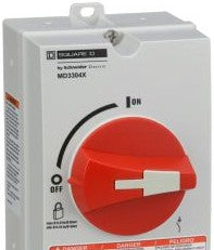 Square D Disconnect Switches MD3304X - Enclosed Disconnect Switch, 30/600V, Non-Fusible (MD3304X)