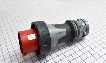 Mennekes Electrical Products Plugs & Receptacles ME4100P7W - Plug, 100A, 3P-4W, 480V, Watertight, Red (ME4100P7W)