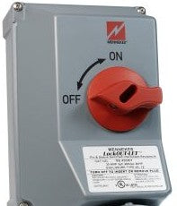 Mennekes Electrical Products Plugs & Receptacles ME430MI7 - 30A 4W 480V Mechanical Interlock (ME430MI7)