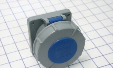 Mennekes Electrical Products Plugs & Receptacles ME430R9W - Receptacle, 30A, 3P-4W, 250V, Watertight (ME430R9W)