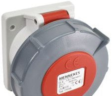 Mennekes Electrical Products Plugs & Receptacles ME432R3W-2123 - Container Receptacle, 32a, 4w, 400v (ME432R3W-2123)