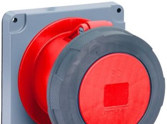 Mennekes Electrical Products Plugs & Receptacles ME5100R7W - Receptacle, 100A, 4P-5W, 277/480V, Current (ME5100R7W)