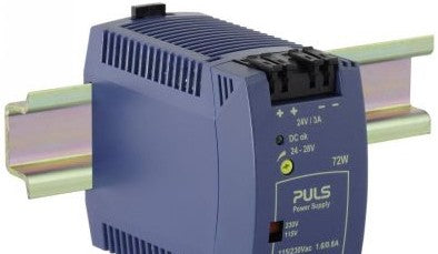 Puls Power Supplies ML70.100 - POWER SUPPLY, 24VDC, 3A, 1PH, 70W (ML70.100)