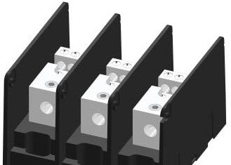 Mersen Power Distribution Blocks MPDB67563 - Open-Style PDB UL 1953 1000V 135A Tin-plated (MPDB67563)