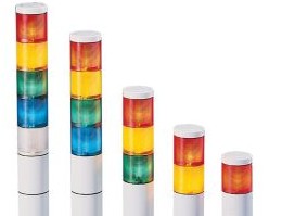 Federal Signal Visual Signaling Devices MSL3-024 - MicroStat Status Indicator, 3 High, 24VAC/DC (MSL3-024)