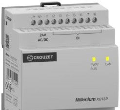 Crouzet Programmable Logic Controllers MXB12RU1ET - Millenium Logic Controller, 12 I/Os, 24 (MXB12RU1ET)