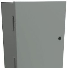 Hammond Manufacturing Enclosures N1A16127 - Enclosure, 16in.Hx12in.Wx7in.D, N1, ANSI61 Gray (N1A16127)