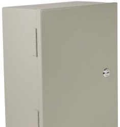 Wiegmann Enclosures N1C161606LP - N1 Hinged-Cover 16X16X6 14 Guage Carbon Steel (N1C161606LP)