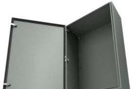 Wiegmann Enclosures N412242412CGP - N412 Single Door Ultimate with Gland Plate (N412242412CGP)