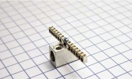 Ilsco Grounding NB-350-12 - Neutral Bar, 12 Taps, 14-4AWG Taps, 350MCM-6AWG (NB-350-12)