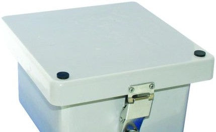 Bud Industries Enclosures NFL-6634 - FiberglassENCLosure with Stainless-Steel Latch (NFL-6634)