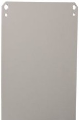 Wiegmann Enclosures NP2424C - Back Panel Ultimate 22.2X22.2 Carbon Steel - White (NP2424C)