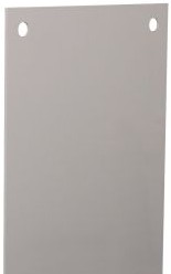 Wiegmann Enclosures NP3030 - Back Panel N1/3R/4/12 27X27 Carbon Steel - White (NP3030)