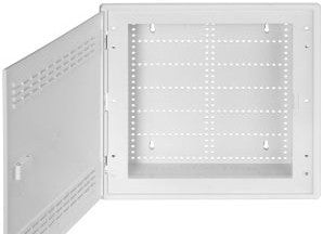 Hubbell Miscellaneous NSOBXP14 - NETSELECT,CAB,BOX W/DOOR,PLASTIC, 14in.H,WH (NSOBXP14)