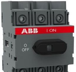ABB Disconnect Switches OT60F3 - 3-pole, front operated, base mounted, DIN-rail (OT60F3)