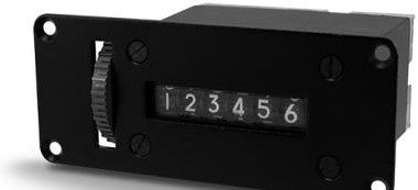 Trumeter Counters P2-1006 - Counter, 115VAC, 6-Digit, Panel Mnt, Thumb Wheel (P2-1006)