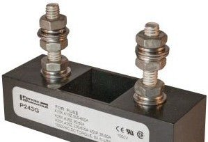 Mersen Fuseblocks & Holders P243G - Fuse Block 1000VAC 1000VDC 600A 1-Pole Stud center (P243G)