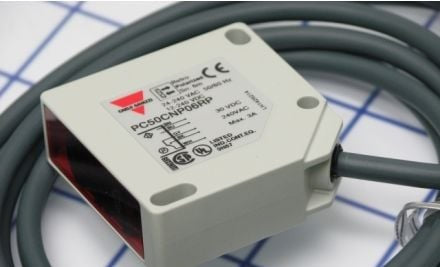 Carlo Gavazzi Photoelectric Sensors PC50CNP06RP - PHOTO PR PL 6M NO/NC, SPDT CAB (PC50CNP06RP)