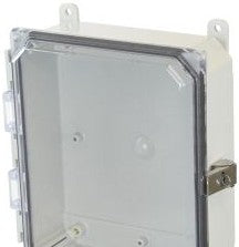 Hammond Manufacturing Enclosures PCJ1084CCL - Polycarb 10X8X4 Latch Clr w/Feet (PCJ1084CCL)