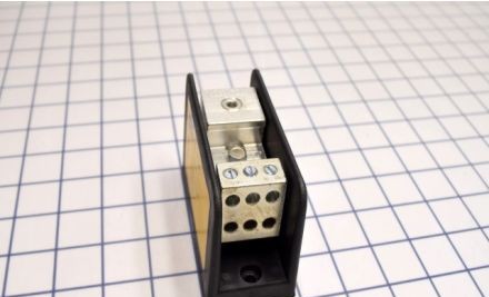Ilsco Power Distribution Blocks PDB-16-2/0-1 - Distribution Block, 1-P, 175A, Bx/Bx (PDB-16-2/0-1)