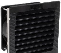 Hammond Manufacturing Fans PF22000T3RBK - 38 CFM Filter Fan Type 3R 115V - Black (PF22000T3RBK)