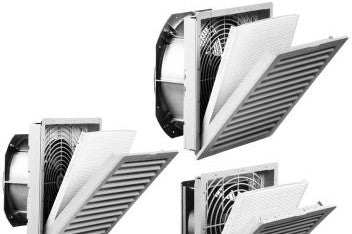 Hammond Manufacturing Fans PF33000T12LGSL2 - 297CFM Slimline Filter Fan,230V N12 - Lt (PF33000T12LGSL2)