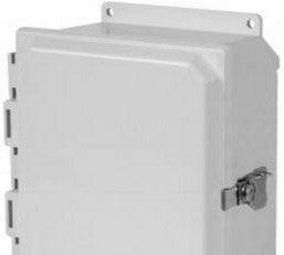Hammond Manufacturing Enclosures PJU1086TF - N4X Solid Door Twist Latch w/flange - 10 x 8 x (PJU1086TF)