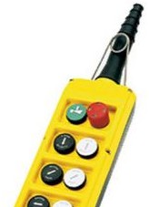 ASI-Automation Systems Interconnect Switches PLB08-E - 8 Button Crane Pendant Station, Double Row, 6 (PLB08-E)