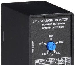 SSAC Protection Relays PLM6405 - Voltage Monitor, 240V, 3-Phase, 4pct. Voltage (PLM6405)