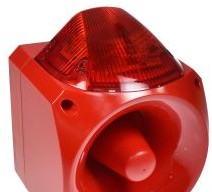 Edwards Signaling Miscellaneous PNC-0035 - Nexus 120 Sounder Beacon, Red LED 10-60VDC (PNC-0035)