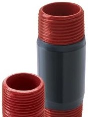 Plasti-Bond PRNIP-AL-2-1/2X10 - 2-1/2X10 Al Nipple (PRNIP-AL-2-1/2X10)