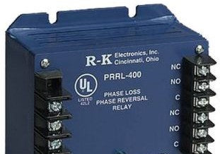 RK Electronics Protection Relays PRRL-400 - PHASE REVERSAL RLY 440-480VAC (PRRL-400)