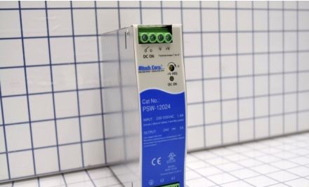 Altech Power Supplies PSW-12024 - Power Supply, 24VDC, 5A, 1Ph (PSW-12024)