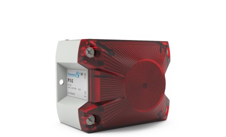 Pfannenberg Visual Signaling Devices 21513645055 - PYRA LED Multi-Function LED Light Adj flash (PY L-S-90-265 AC RD 7035)