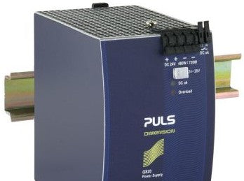 Puls Power Supplies QS20.241 - Power Supply, 24VDC, 20A, 1Ph, 480W, 100-240VAC (QS20.241)