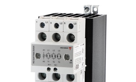 Carlo Gavazzi Relays RGC3A60D25KKE - 3P -SSC-DC IN-ZC 600V 3X25A 1200VP-E-SRW IN (RGC3A60D25KKE)