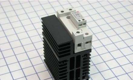 Carlo Gavazzi Relays RGH1A60D60KGE - Solid State Relay, 1-P, 60A/600V, 4-32VDC (RGH1A60D60KGE)