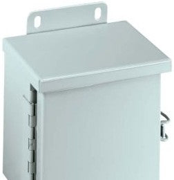 Wiegmann Enclosures RHC080806 - N3R Continuous Hinge Wall-Mount 8X8X6 Carbon (RHC080806)