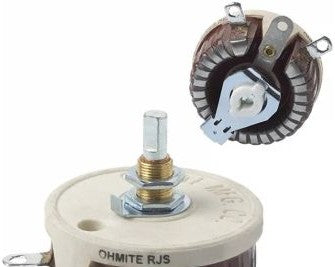 Ohmite Rheostats RJS6R0E - RHEOSTAT, 6 OHM, 50 WATT, RoHS COMPLIANT (RJS6R0E)