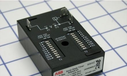 SSAC Relays RS4A33 - Pulse Generator, 120VAC, 1-1023 Min Adj On and Off (RS4A33)