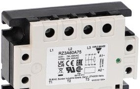 Carlo Gavazzi Relays RZ3A60A75 - SOLID STATE RELAY, 75A, 575V, 3-PH CTRL: (RZ3A60A75)