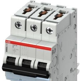 ABB Circuit Breakers S403M-D50 - SmissLN Circuit Breaker IEC 3P 50A D Curve (S403M-D50)
