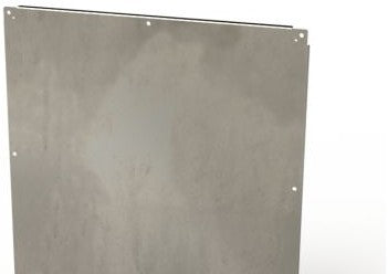 Saginaw Control & Engineering Enclosures SCE-42P42GALV - Subpanel, Bent Galvanized (SCE-42P42GALV)