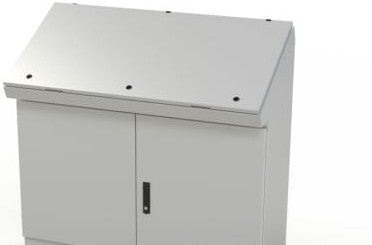 Saginaw Control & Engineering Enclosures SCE-464919SDC - Console, Single Access Two Door (SCE-464919SDC)